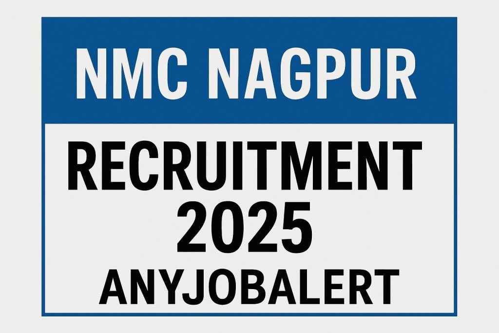 NMC Nagpur Recruitment
