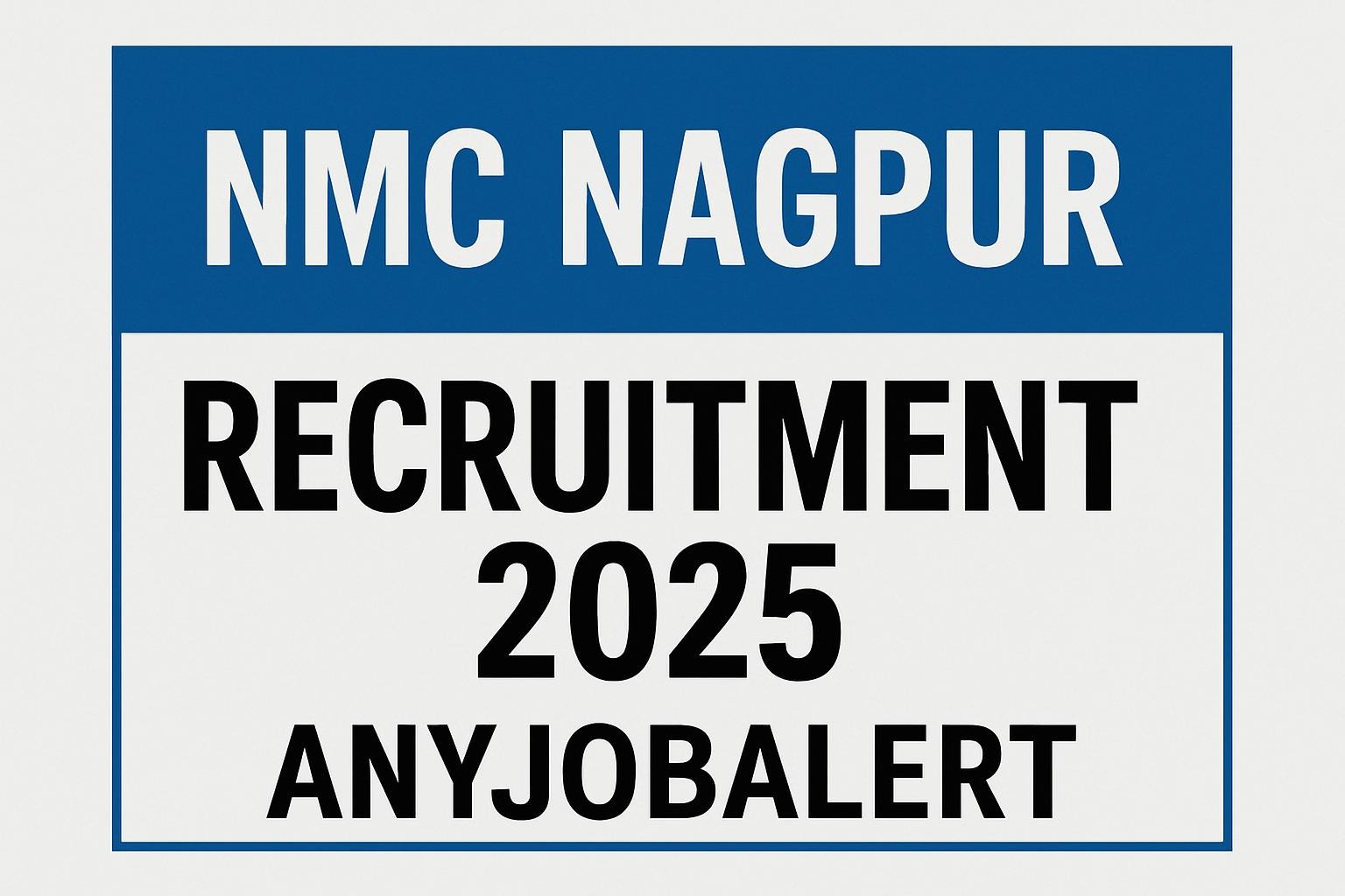 NMC Nagpur Recruitment 2025: Apply Online for 174 Junior Clerk, Data Manager & Various Posts