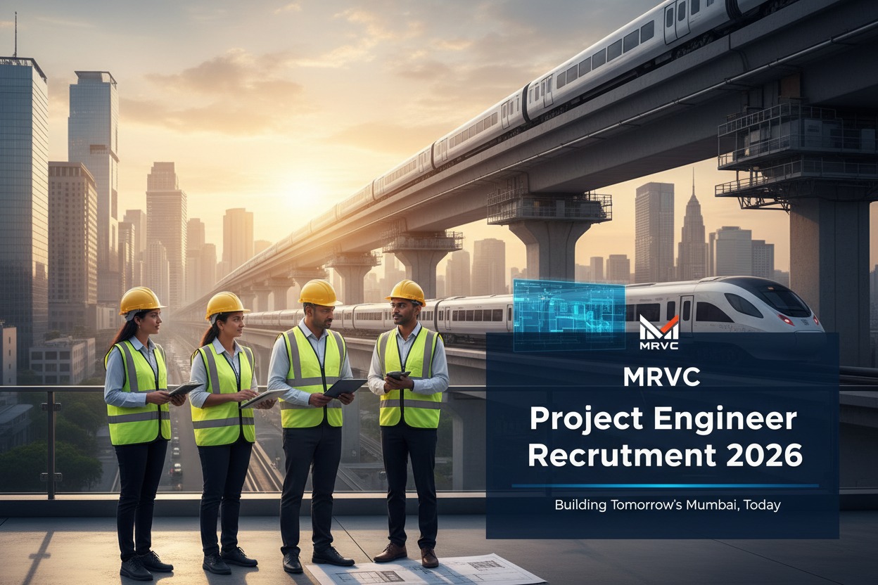 MRVC Project Engineer Recruitment 2026: Apply Online for 25 Engineering Vacancies