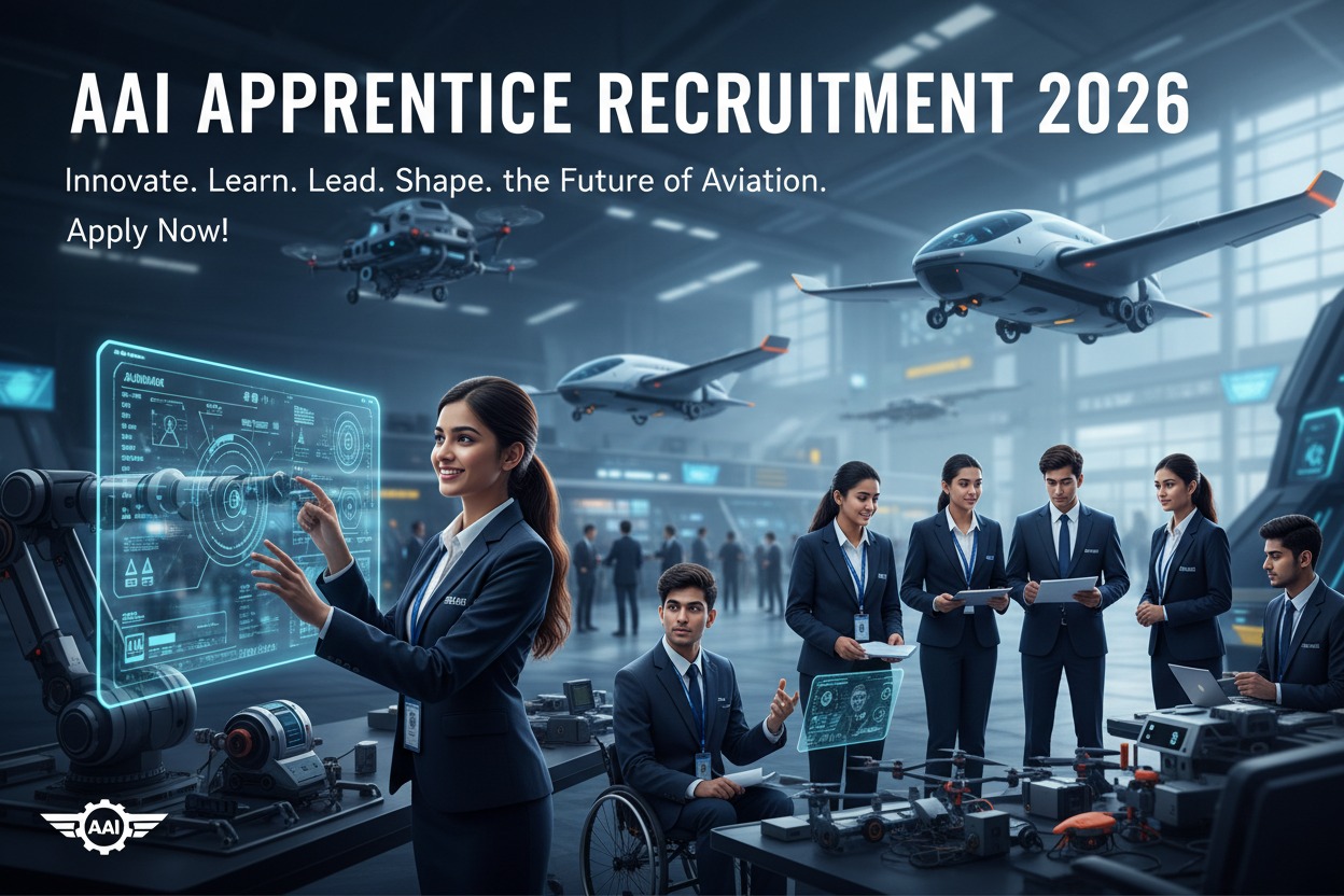 AAI Apprentice Recruitment 2026 – 133 Graduate, Diploma & ITI Apprentice Posts | Apply Before 22 March