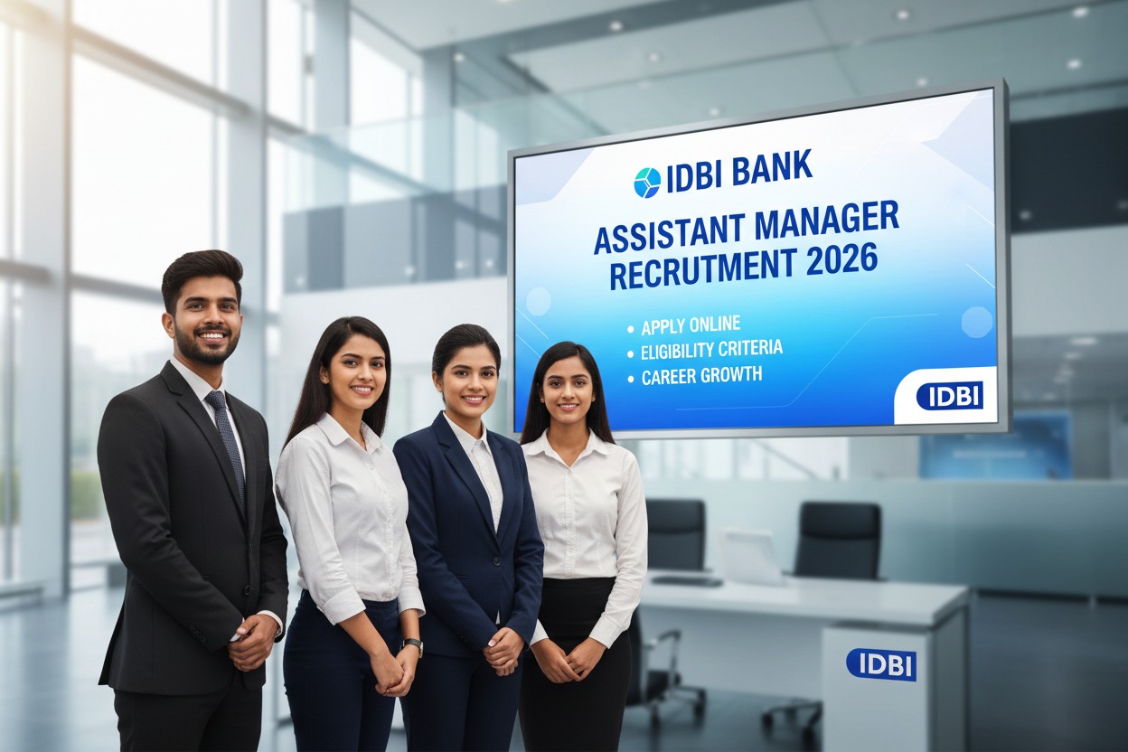 IDBI Bank Assistant Manager Recruitment 2026 – 200 Vacancies for Any Graduate | Apply Before 19 March