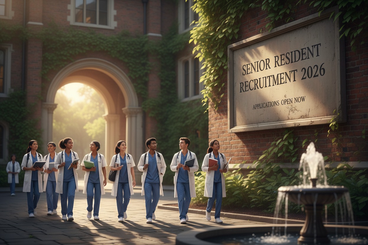 Senior Resident Recruitment 2026 – 284 DNB/MS/MD Posts | Apply Before 29 March