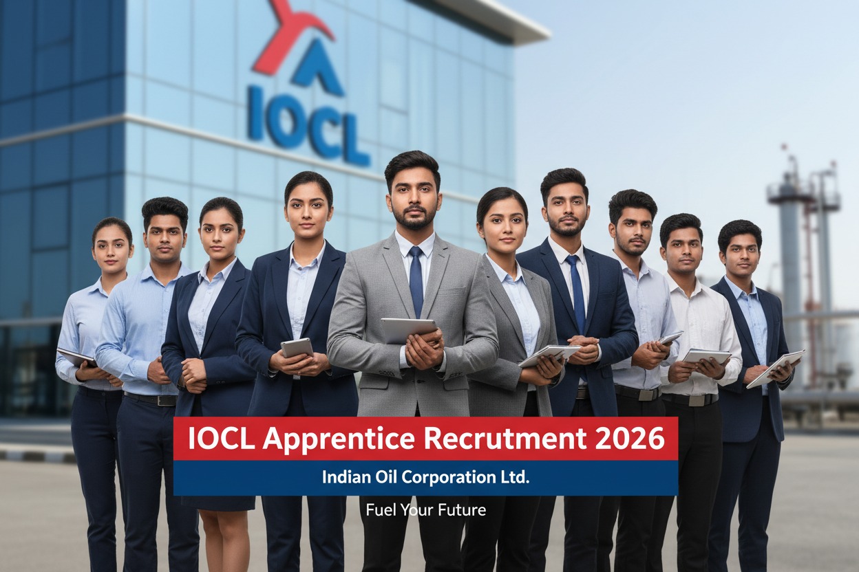 IOCL Apprentice Recruitment 2026: 405 Vacancies for 10th, 12th, ITI, Diploma & Graduates – Apply Before 26 March