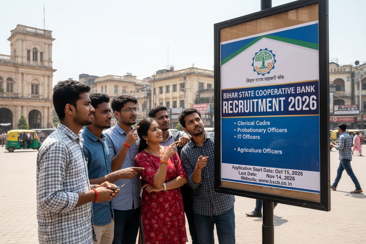 Bihar State Cooperative Bank Recruitment 2026 – Apply for Law, Accounts & Crop Husbandry Expert Posts | 7 Vacancies