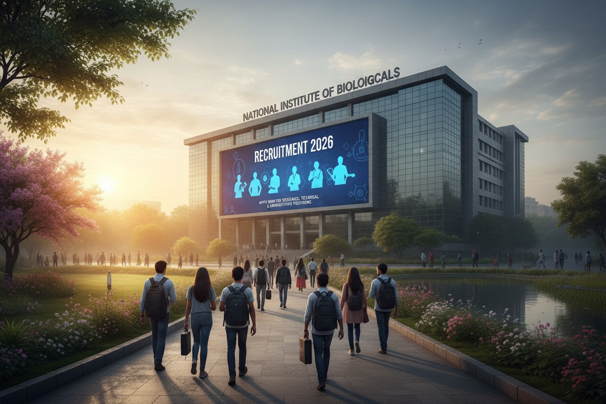 National Institute of Biologicals Recruitment 2026 – Apply Online for 46 Scientist, Junior Scientist & Various Posts | AnyJobAlert