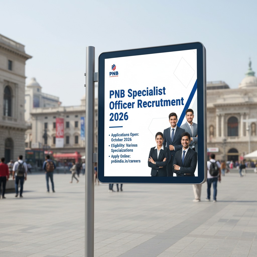 PNB Specialist Officer Recruitment 2026 – Apply for 30 SO Posts | B.Tech/B.E Eligible | Last Date 5 May