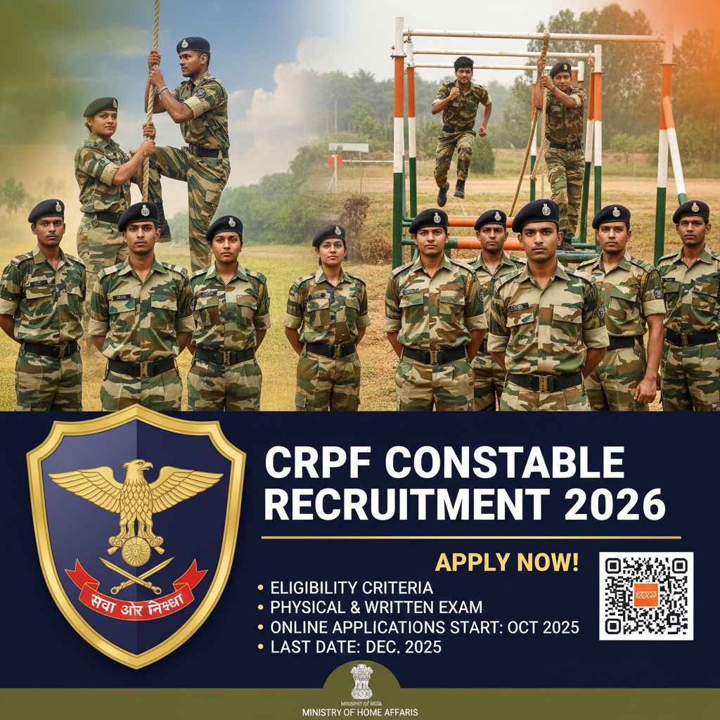 CRPF Constable Recruitment 2026
